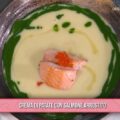crema di patate con salmone arrostito di Michele Farru