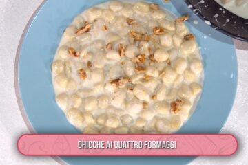 chicche ai quattro formaggi di zia Cri