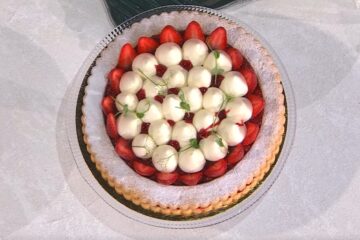 crostata alle fragole di Sal De Riso