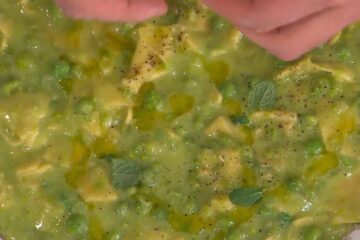 maltagliati piselli pecorino e menta di Crescenzo Morlando