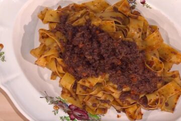 pappardelle al ragù di cinghiale di Daniele Persegani