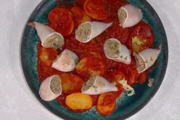totani ripieni al sugo di Mauro e Mattia Improta