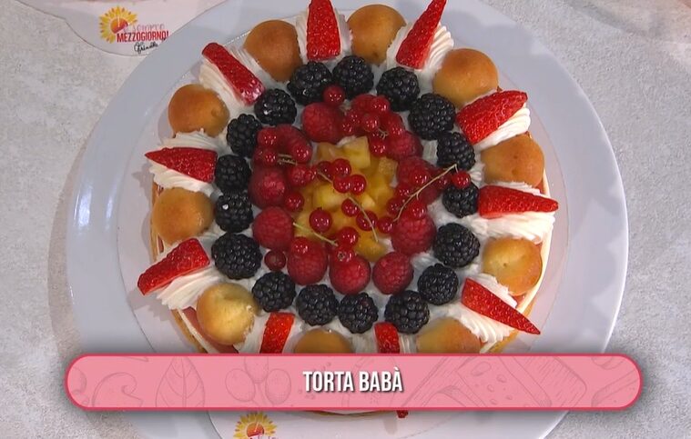 torta babà di Sal De Riso