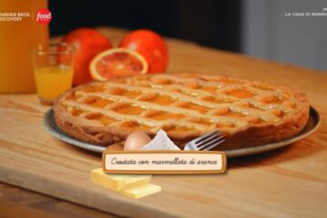 crostata con marmellata di arance