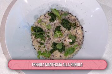 fregola mantecata alla robiola di Ciro Scamardella