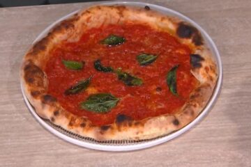pizza alla Cosacca di Vincenzo Capuano