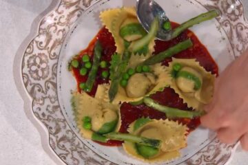 tortelli con salsa all'anciova di Fabio Potenzano
