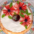 angel cake alle fragole di Natalia Cattelani