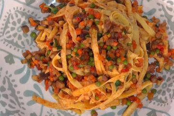 tagliatelle di frittata alle verdure di Barbara Agosti