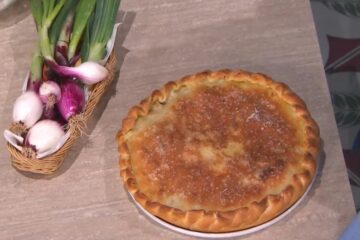 focaccia pugliese alle cipolle di Fulvio Marino