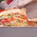 lasagna bianca ai peperoni di gemelli Billi
