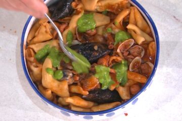 pane a fittas ai frutti di mare di Michele Farru