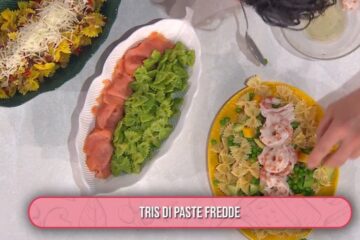 tris di paste fredde di Gian Piero Fava