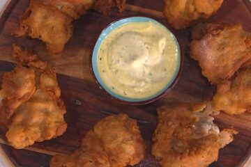pollo fritto con salsa caesar di Andrea Mainardi