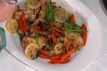 pollo al profumo di limone di gemelli Billi