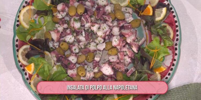 insalata di polpo alla napoletana di Antonio Paolino