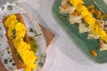 fetta di risotto zucchine e taleggio di Sergio Barzetti