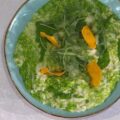 risotto allo squacquerone e rucola di Sergio Barzetti