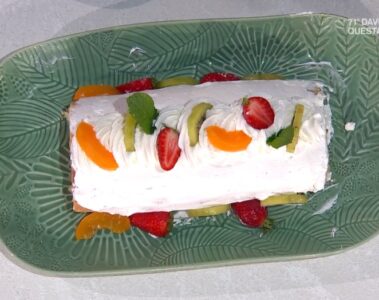 rotolo alla frutta senza cottura di Natalia Cattelani