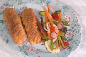 salmone in crosta di riso di Crescenzo Morlando