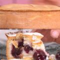 crostata con ciliegie e crema allo yogurt di Barbara De Nigris