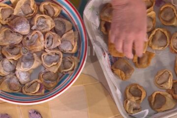 tortelli fritti alle ciliegie di Alessandra Spisni