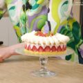 torta alla mousse di fragole