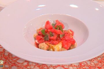 semifreddo di yogurt e crumble
