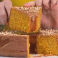 ciambellone carote e nocciole di Sonia Peronaci
