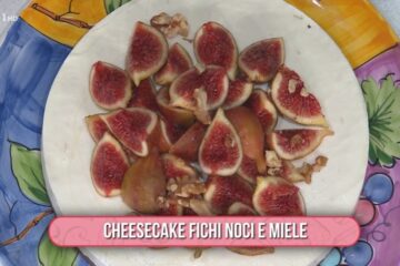 cheesecake fichi noci e miele di Natalia Cattelani