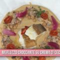 merluzzo croccante su crema di ceci di Gian Piero Fava