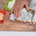 roll di lattuga con verdure e pollo di Francesca Marsetti