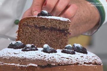 torta di grano saraceno ai mirtilli di Cristian Bertol