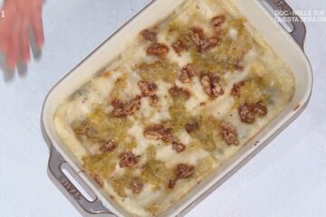 cannelloni porri e gorgonzola di Francesca Marsetti