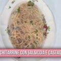 chitarrine con salsiccia e castagne di Federico Fusca
