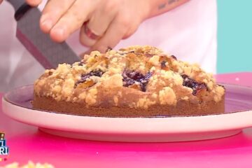 torta alle pere croccante