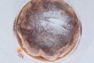 crostata al cioccolato e caramello di Sal De Riso