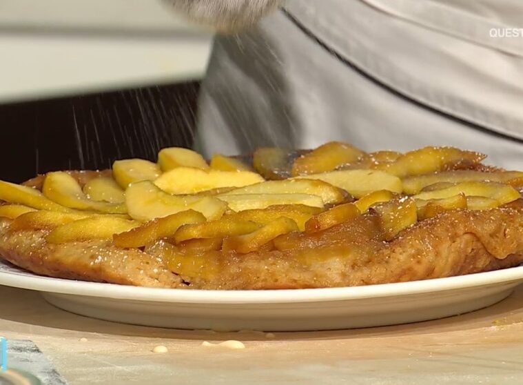 torta di mele in padella