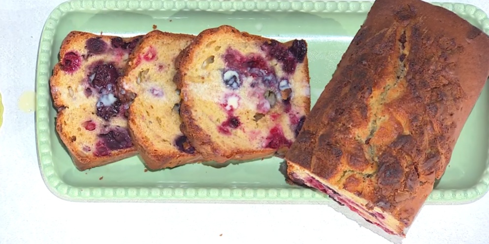 plumcake alla vaniglia e frutti rossi di Antonio Paolino