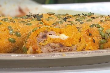 polpettone di zucca patate e funghi di Antonio Paolino