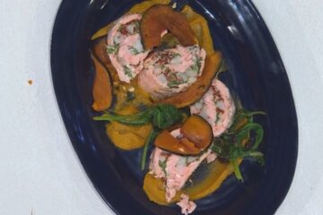 rotolo di salmone al forno di Mauro e Mattia Improta