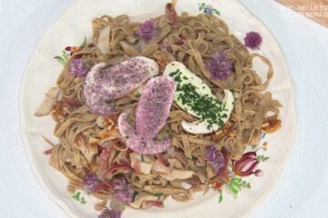 tagliatelle funghi speck e noci di Cristian Bertol