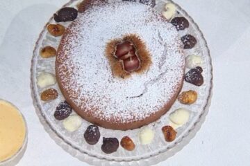 torta di castagne con zabaione di Cristian Bertol