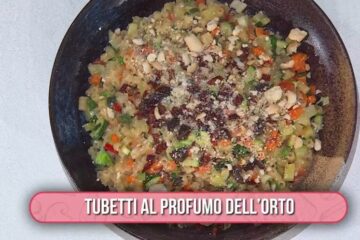 tubetti al profumo dell'orto di Antonella Ricci