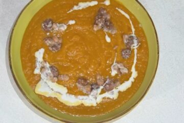 vellutata di zucca e castagne di Zia Cri